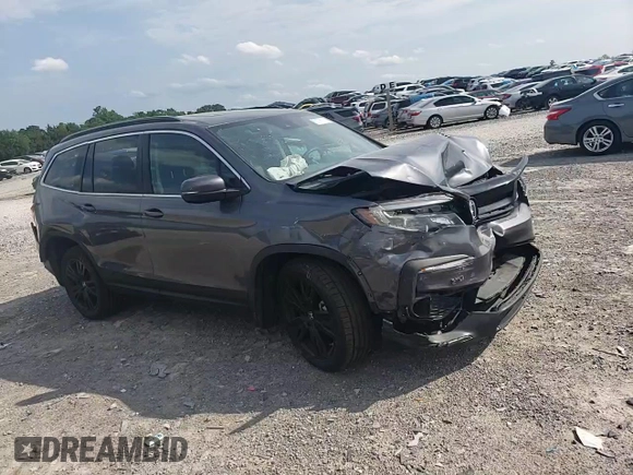 2022 Honda Pilot Special Edition with VIN 5FNYF5H28NB028240, listed as a Copart auction lot 57776005 with 62,579 mi miles and Salvage title. Bid and sale history available at DreamBid. Image 14.