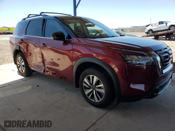 2024 Nissan Pathfinder SL z VIN 5N1DR3CA1RC290320, wystawiony jako Copart lot #54735815 z przebiegiem 4 866 mil mil oraz Szkoda całkowita • Salvage title. Historia ofert i sprzedaży dostępna na DreamBid. Obrazek 4.