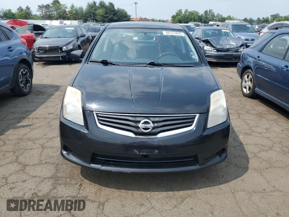 2012 Nissan Sentra S with VIN 3N1AB6AP8CL735557, listed as a Copart auction lot 60151655 with 167,128 mi miles and Salvage title. Bid and sale history available at DreamBid. Image 5.