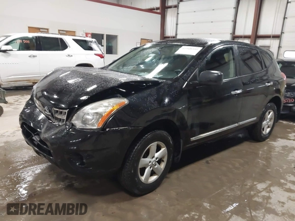 2012 Nissan Rogue S with VIN JN8AS5MV8CW701036, listed as a IAAI auction lot 41948000 with 155,989 mi miles and . Bid and sale history available at DreamBid. Image 17.
