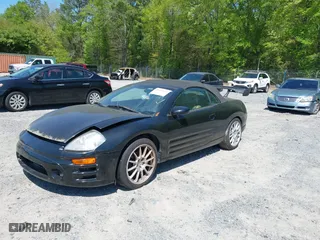 2004 Mitsubishi Eclipse GS with VIN 4A3AE45G74E043050, listed as a IAAI auction lot 39144972 with 190,174 mi miles. Bid and sale history available at carsss.com. Image 2.