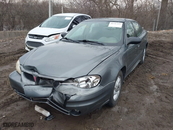2004 Pontiac Grand Am SE with VIN 1G2NE52FX4M674634, listed as a IAAI auction lot 41547421 with 125,225 mi miles. Bid and sale history available at carsss.com. Image 17.