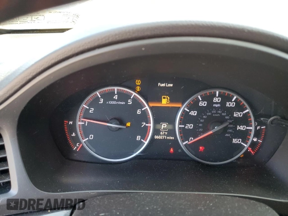 2019 Acura ILX Premium with VIN 19UDE2F88KA006980, listed as a Copart auction lot 57601465 with 60,271 mi miles and Salvage title. Bid and sale history available at DreamBid. Image 9.