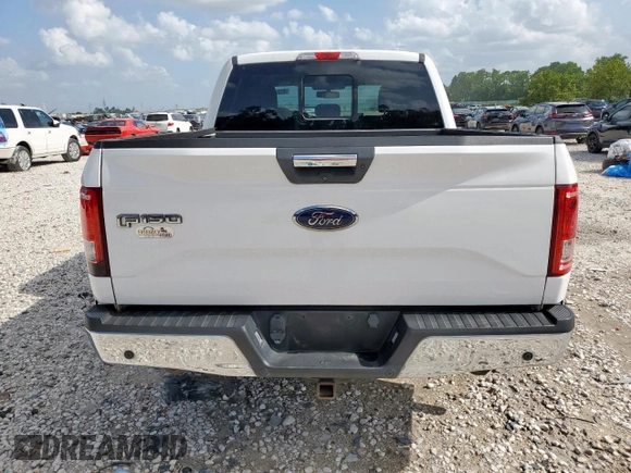 2017 Ford F-150 XL with VIN 1FTEW1C80HFB77877, listed as a Copart auction lot 61271855 with 189,185 mi miles and Salvage title. Bid and sale history available at DreamBid. Image 6.