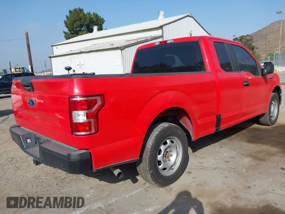 2019 Ford F-150 XL with VIN 1FTEX1CB8KKC24743, listed as a IAAI auction lot 42505792 with 74,448 mi miles and . Bid and sale history available at DreamBid. Image 4.