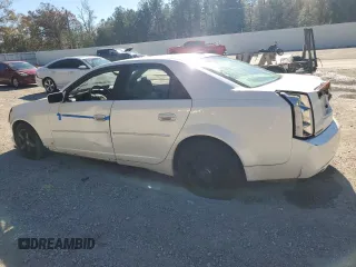 2007 Cadillac CTS with VIN 1G6DM57TX70105516, listed as a Copart auction lot 83529514 with 144,781 mi miles and Salvage Title. Bid and sale history available at carsss.com. Image 2.