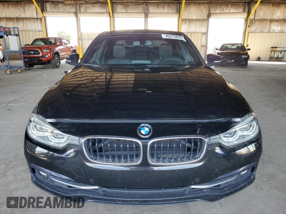 2017 BMW 3 Series 330i with VIN WBA8B9C59HK884512, listed as a Copart auction lot 46275835 with 97,787 mi miles and Salvage Title. Bid and sale history available at carsss.com. Image 5.