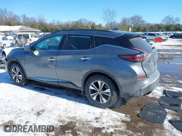 2023 Nissan Murano SV с VIN 5N1AZ2BS7PC123187, выставлен на аукционе IAAI как лот 41631296 с пробегом 63 963 миль миль и . История ставок и продаж доступна на DreamBid. Изображение 15.