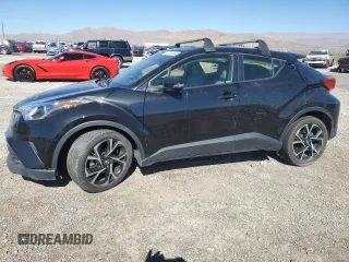 2019 Toyota C-HR XLE with VIN JTNKHMBX5K1049514, listed as a Copart auction lot 67380454 with 40,047 mi miles and Salvage Title. Bid and sale history available at carsss.com. Image 1.