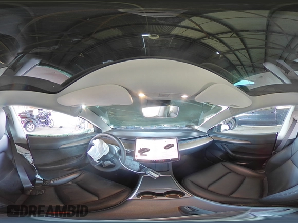 2021 Tesla Model 3 Performance with VIN 5YJ3E1EC0MF060360, listed as a Copart auction lot 43315195 with 28,726 mi miles and Salvage Title. Bid and sale history available at DreamBid. Image 12.