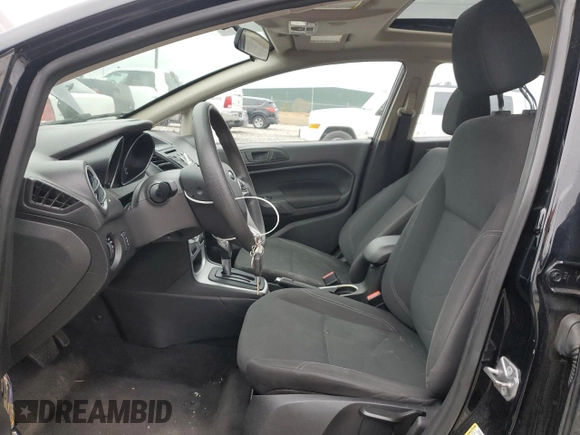 2018 Ford Fiesta SE with VIN 3FADP4EJ9JM105808, listed as a Copart auction lot 87927755 with 104,055 mi miles and Salvage Title. Bid and sale history available at DreamBid. Image 7.