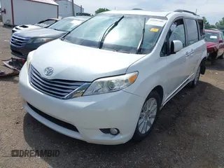 2015 Toyota Sienna Limited with VIN 5TDDK3DC9FS119513, listed as a IAAI auction lot 42290386 with 210,948 mi miles and . Bid and sale history available at DreamBid. Image 17.