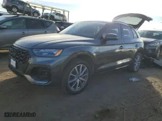 2024 Audi Q5 S line Premium Plus with VIN WA1E2AFYXR2149594, listed as a Copart auction lot 46611695 with 2,753 mi miles and Salvage Title. Bid and sale history available at carsss.com. Image 1.