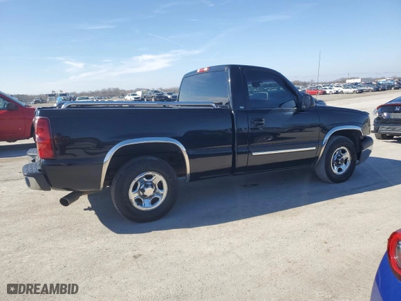 2003 Chevrolet Silverado 1500 Work Truck with VIN 1GCEC14X63Z251440, listed as a Copart auction lot 44036675 with NaN miles and Salvage Title. Bid and sale history available at carsss.com. Image 3.