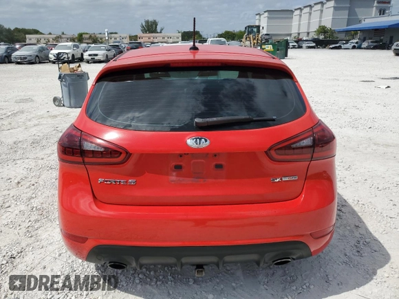 2015 Kia Forte 5-Door SX with VIN KNAFZ5A3XF5325611, listed as a Copart auction lot 54336765 with 166,230 mi miles and Clean Title. Bid and sale history available at carsss.com. Image 6.