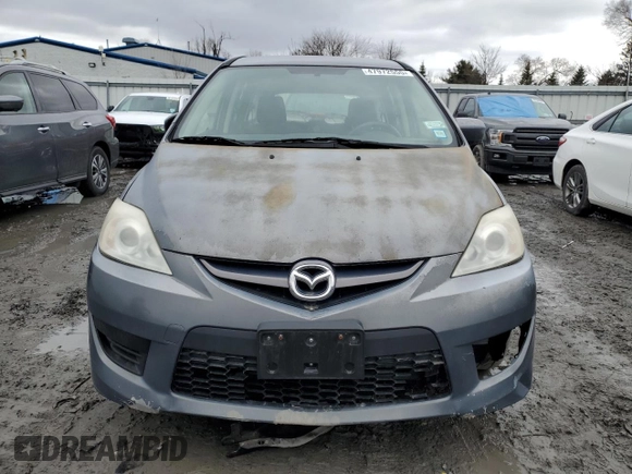 2009 Mazda 5 Touring with VIN JM1CR29L590338583, listed as a Copart auction lot 47972555 with 144,313 mi miles and Salvage Title. Bid and sale history available at carsss.com. Image 5.