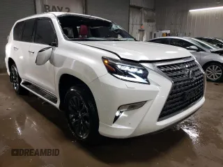 2021 Lexus GX 460 Premium with VIN JTJAM7BX4M5291636, listed as a Copart auction lot 49534065 with 46,978 mi miles and Salvage Title. Bid and sale history available at DreamBid. Image 4.