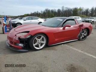 2005 Chevrolet Corvette with VIN 1G1YY24U755104217, listed as a Copart auction lot 56569245 with 81,322 mi miles and Salvage title. Bid and sale history available at DreamBid. Image 1.
