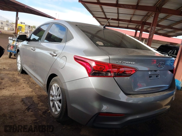 2021 Hyundai Accent SE with VIN 3KPC24A64ME151163, listed as a IAAI auction lot 41207309 with 23,230 mi miles. Bid and sale history available at carsss.com. Image 3.