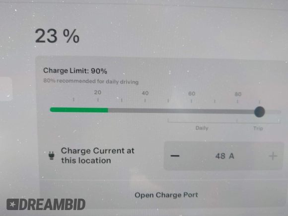 2025 Tesla Model Y Long Range with VIN 7SAYGDEEXSF267888, listed as a IAAI auction lot 41807129 with 3,002 mi miles and . Bid and sale history available at DreamBid. Image 17.