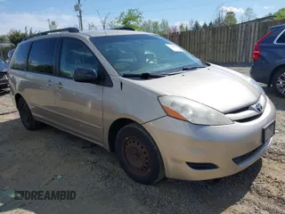 2007 Toyota Sienna CE with VIN 5TDZK23C57S005253, listed as a IAAI auction lot 42048424 with 205,031 mi miles. Bid and sale history available at carsss.com. Image 1.