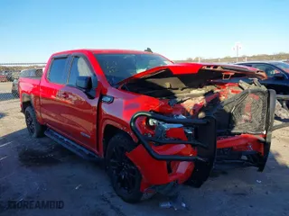 2020 GMC Sierra 1500 Elevation with VIN 3GTU9CED6LG438509, listed as a IAAI auction lot 41065097 with 87,151 mi miles. Bid and sale history available at carsss.com. Image 1.