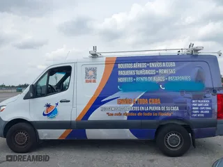 2019 Mercedes-Benz Sprinter Cargo Van with VIN WD4PF0CD8KT001089, listed as a IAAI auction lot 41795578 with 132,071 mi miles. Bid and sale history available at carsss.com. Image 14.