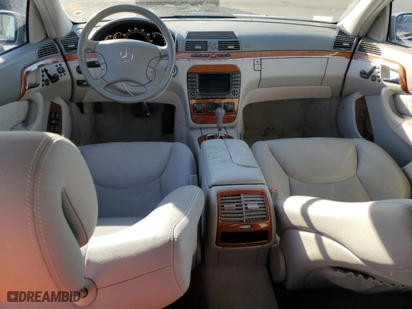 2006 Mercedes-Benz S-Class 3.7L with VIN WDBNF67J16A475454, listed as a Copart auction lot 86783484 with 85,805 mi miles and Clean Title. Bid and sale history available at carsss.com. Image 8.