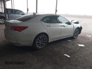 2019 Acura TLX with VIN 19UUB1F31KA001174, listed as a IAAI auction lot 41613633 with 1 mi miles. Bid and sale history available at carsss.com. Image 4.