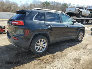 2014 Jeep Cherokee Limited with VIN 1C4PJLDB6EW261579, listed as a Copart auction lot 46664995 with 156,576 mi miles and Salvage Title. Bid and sale history available at carsss.com. Image 3.