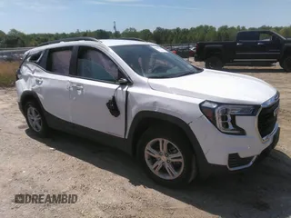 2022 GMC Terrain SLE z VIN 3GKALTEVXNL138628, wystawiony jako IAAI lot #42049758 z przebiegiem 24 450 mil mil oraz . Historia ofert i sprzedaży dostępna na DreamBid. Obrazek 1.