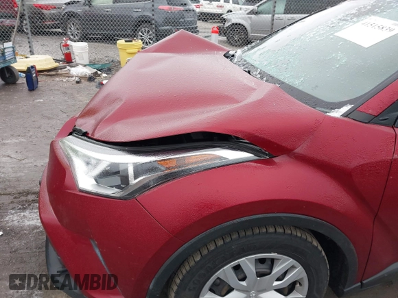 2019 Toyota C-HR XLE with VIN JTNKHMBX5K1062246, listed as a IAAI auction lot 41515839 with 44,098 mi miles. Bid and sale history available at carsss.com. Image 18.