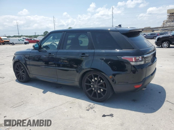 2016 Land Rover Range Rover Sport SE with VIN SALWG2VF4GA579974, listed as a Copart auction lot 59532115 with 90,259 mi miles and Salvage title. Bid and sale history available at DreamBid. Image 2.