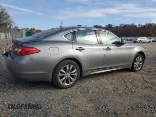 2013 Infiniti M37 with VIN JN1BY1AR9DM603082, listed as a Copart auction lot 78684604 with 112,808 mi miles and Salvage Title. Bid and sale history available at carsss.com. Image 3.