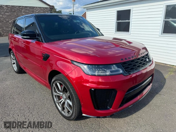 2019 Land Rover Range Rover Sport SVR with VIN SALWZ2SE0KA850057, listed as a Copart auction lot 70148564 with 64,694 mi miles and Clean Title. Bid and sale history available at DreamBid. Image 4.