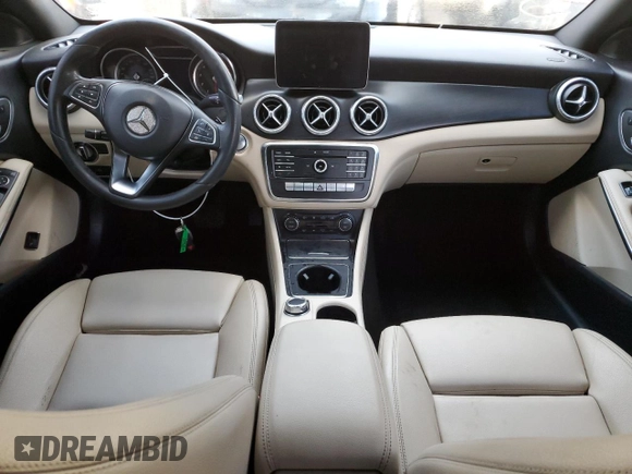 2018 Mercedes-Benz CLA with VIN WDDSJ4EB3JN632864, listed as a Copart auction lot 37143973 with 48,607 mi miles. Bid and sale history available at carsss.com. Image 8.