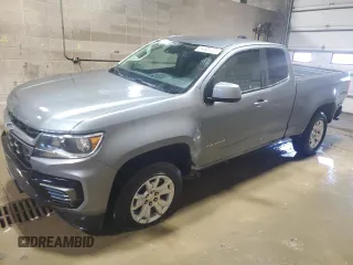2022 Chevrolet Colorado 2WD LT with VIN 1GCHSCEA0N1181862, listed as a Copart auction lot 52914995 with 121,913 mi miles and Clean Title. Bid and sale history available at carsss.com. Image 1.