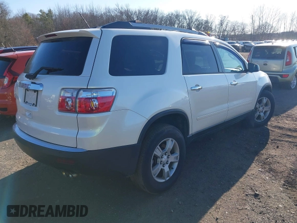 2012 GMC Acadia SLE with VIN 1GKKRPED7CJ202808, listed as a IAAI auction lot 41733840 with 92,550 mi miles. Bid and sale history available at carsss.com. Image 4.