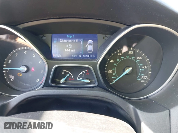 2013 Ford Focus SE with VIN 1FADP3F21DL241017, listed as a IAAI auction lot 41825092 with 101,833 mi miles and . Bid and sale history available at DreamBid. Image 7.