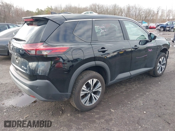 2023 Nissan Rogue SV with VIN 5N1BT3BB5PC818358, listed as a IAAI auction lot 41728295 with 35,861 mi miles. Bid and sale history available at carsss.com. Image 4.