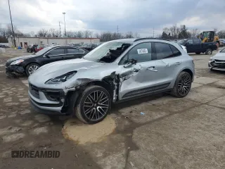 2024 Porsche Macan with VIN WP1AA2A54RLB10941, listed as a Copart auction lot 46976665 with 7,978 mi miles and Salvage Title. Bid and sale history available at DreamBid. Image 1.