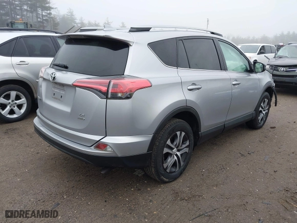 2017 Toyota RAV4 LE with VIN 2T3BFREV2HW606150, listed as a IAAI auction lot 41920249 with 97,746 mi miles. Bid and sale history available at carsss.com. Image 4.