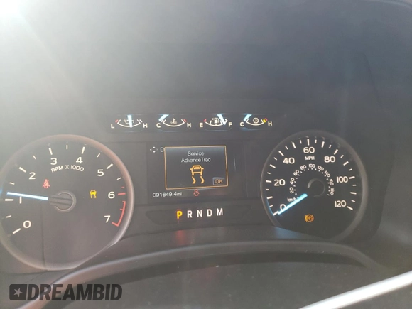 2018 Ford F-150 XL with VIN 1FTEW1EG2JFD55122, listed as a Copart auction lot 56501955 with 91,649 mi miles and Salvage title. Bid and sale history available at DreamBid. Image 9.