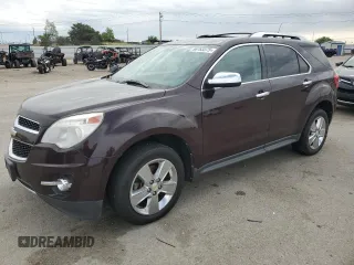 2011 Chevrolet Equinox LTZ z VIN 2CNALFEC6B6460433, wystawiony jako Copart lot #56763375 z przebiegiem 192 968 mil mil oraz Czysty tytuł • Clean title. Historia ofert i sprzedaży dostępna na DreamBid. Obrazek 1.