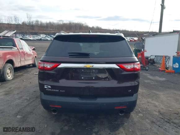 2020 Chevrolet Traverse LT Cloth with VIN 1GNEVGKW8LJ151515, listed as a IAAI auction lot 41685626 with 107,107 mi miles. Bid and sale history available at carsss.com. Image 16.