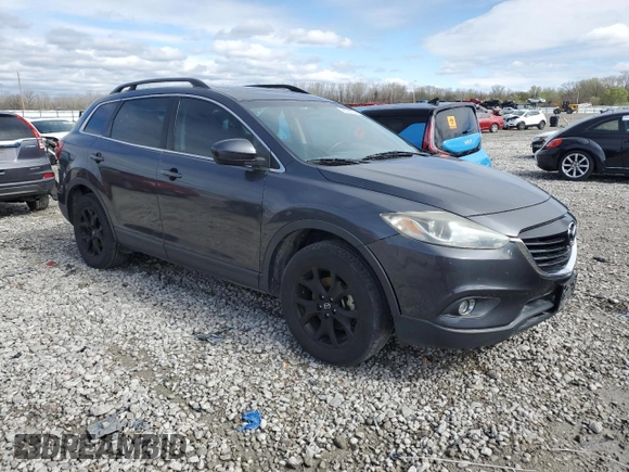 2013 Mazda CX-9 Touring with VIN JM3TB3CV8D0406069, listed as a Copart auction lot 48305334 with 174,414 mi miles and Salvage Title. Bid and sale history available at carsss.com. Image 4.