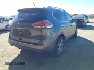 2014 Nissan Rogue SL with VIN 5N1AT2MV8EC805999, listed as a IAAI auction lot 41727953 with 187,623 mi miles. Bid and sale history available at carsss.com. Image 4.