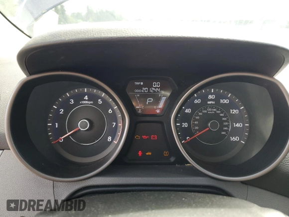 2013 Hyundai Elantra GLS with VIN 5NPDH4AE7DH441418, listed as a Copart auction lot 64474495 with 201,244 mi miles and Clean title. Bid and sale history available at DreamBid. Image 9.