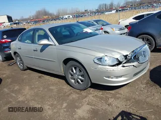 2008 Buick LaCrosse CXL with VIN 2G4WD582981139007, listed as a IAAI auction lot 41755301 with 143,122 mi miles. Bid and sale history available at carsss.com. Image 1.