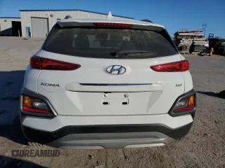 2021 Hyundai Kona Limited with VIN KM8K33A51MU600192, listed as a Copart auction lot 86171894 with 47,116 mi miles and Salvage Title. Bid and sale history available at carsss.com. Image 6.